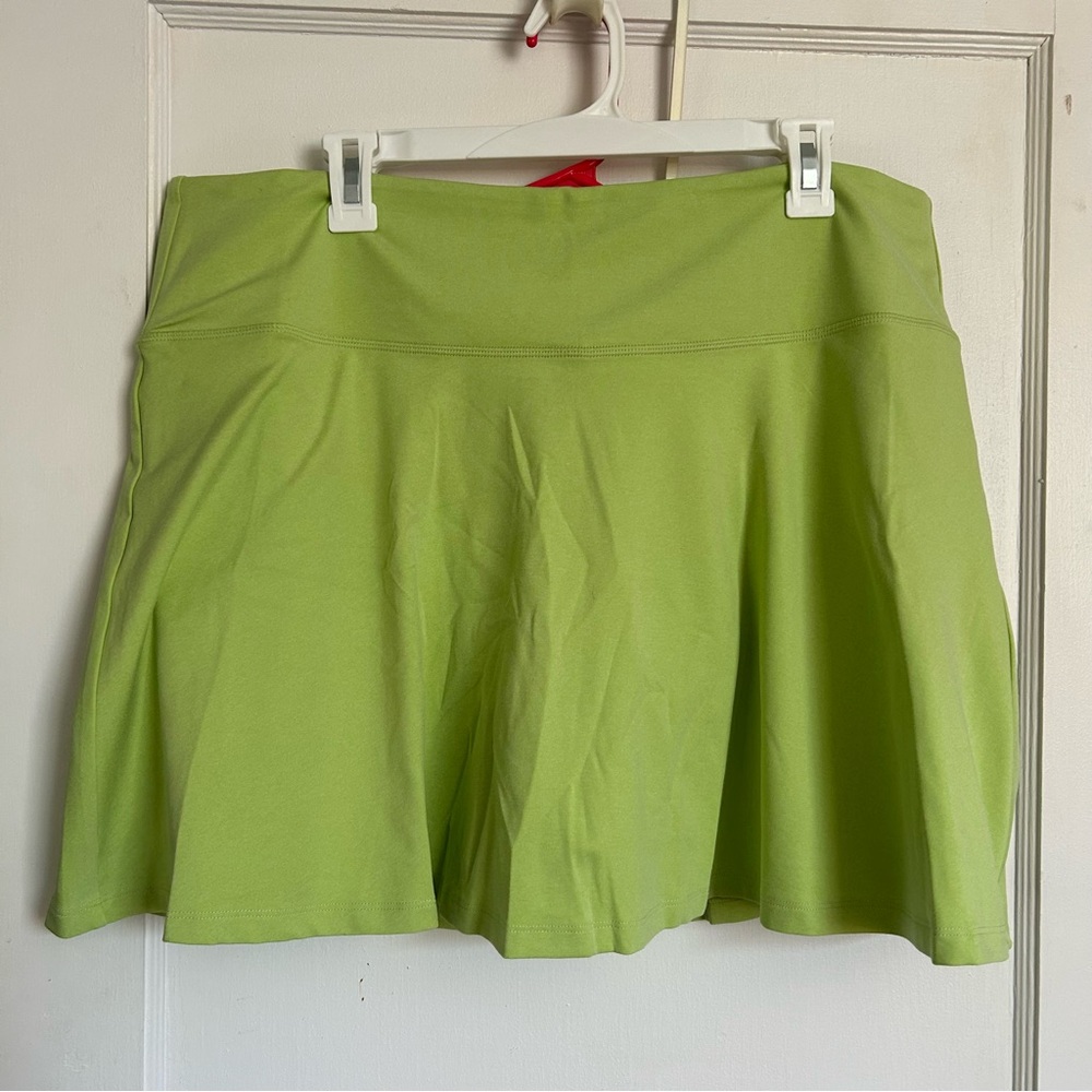 Girlfriend Collective green sport Skort size XXXL